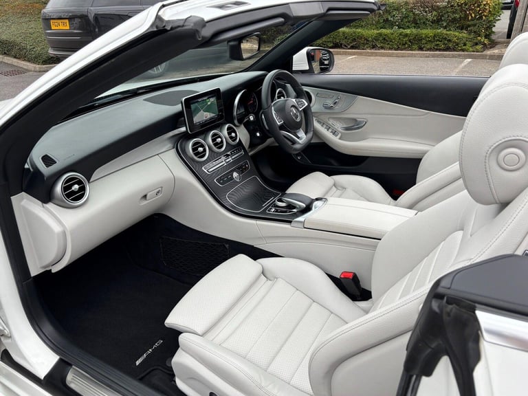 2017 Mercedes-Benz C Class 2.0 C200 AMG Line Cabriolet 2dr Petrol G-Tronic+ Euro 6 (s/s) (184 ps)...