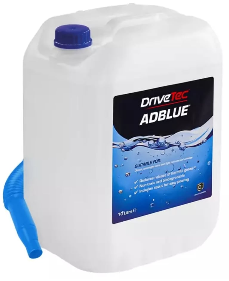 DriveTec Adblue With Spout 10L 10 Litre Car Fuel Additive Diesel Treatment Fluid