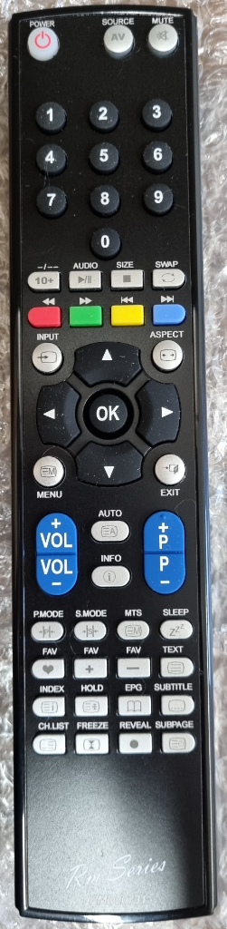 4 x NEW Replacement Remote Control for ALBA TVs. RM Series RMD20731. £38 for all or £10 each