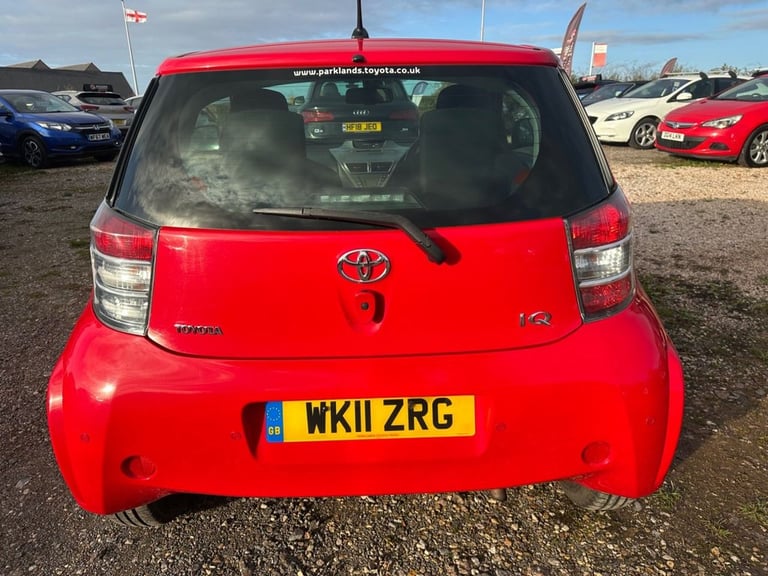 2011 Toyota IQ 1.0 VVT-i 2 3dr HATCHBACK PETROL Manual