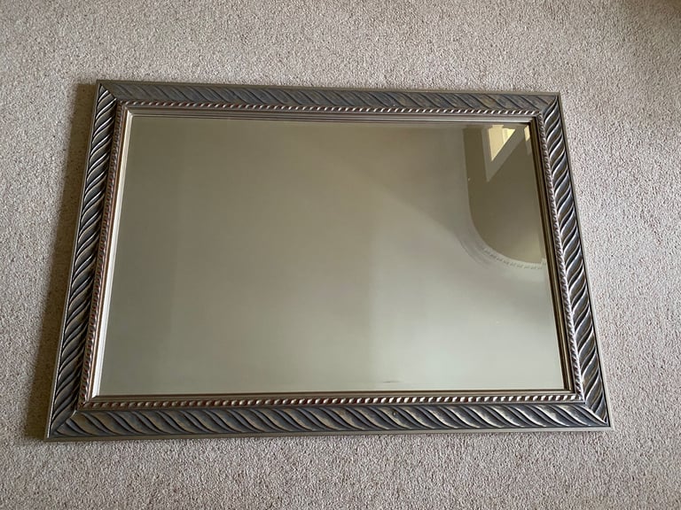 image for Large substantial bevelled mirror 