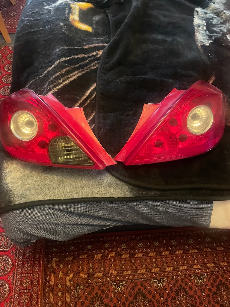 Vauxhall corsa rear lights 