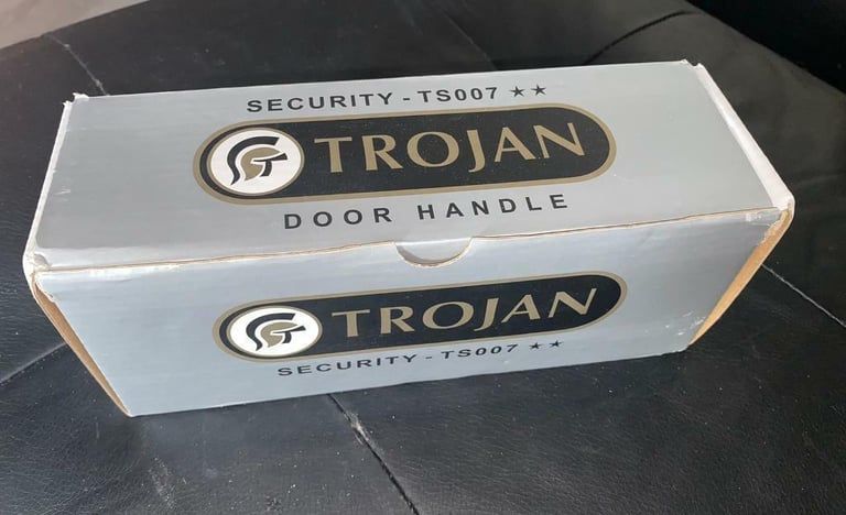 Trojan 0749 Sparta TS007 Security Door Handle. Brand New Boxed - 2 Available