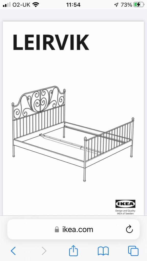 IKEA double bed frame only 