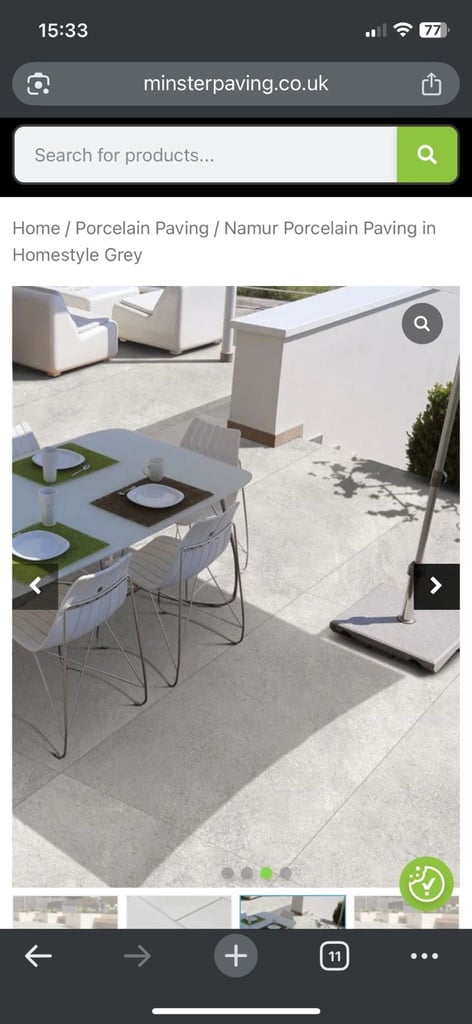 Namur Porcelain Paving Slabs