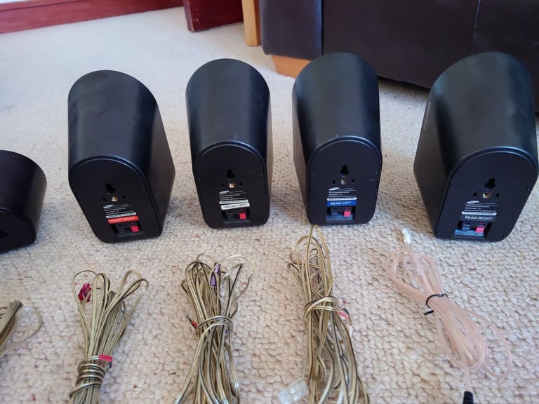 Samsung Surround Sound Speaker System and DVD Player