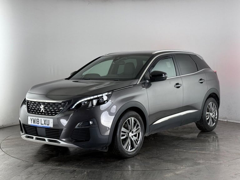2018 Peugeot 3008 1.5 BlueHDi GT Line Euro 6 (s/s) 5dr HATCHBACK Diesel Manual