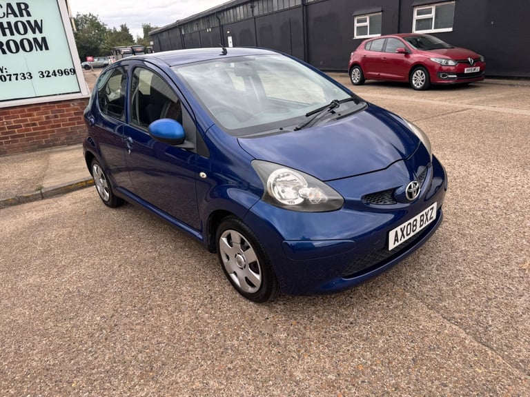 2008 Toyota AYGO 1.0 VVT-i Blue Euro 4 5dr HATCHBACK Petrol Manual