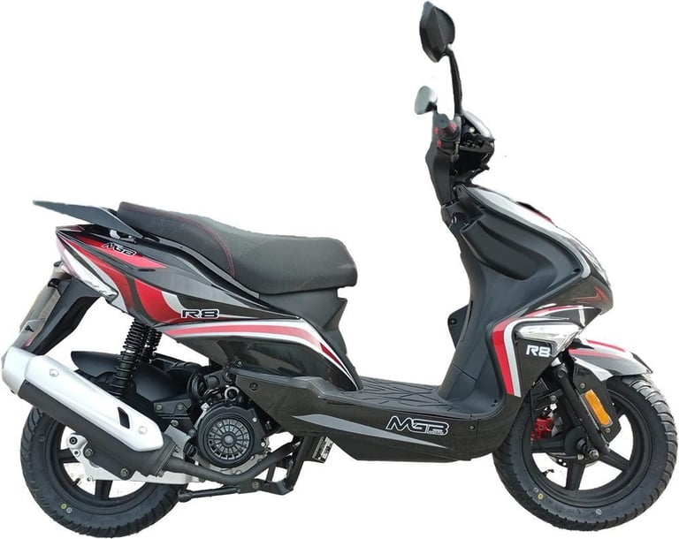 NEW MGB R8 125cc Sports Scooter Affordable Reliable Commuter A1 Licence Learn...