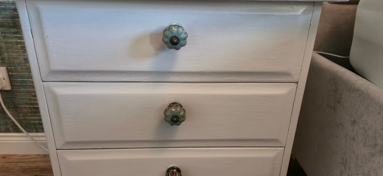 Stag painted bedside unit