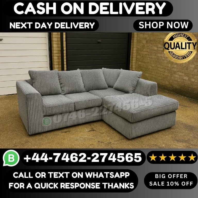 Top Quality Sofas Sale – Fast Delivery & Unbeatable Comfort!