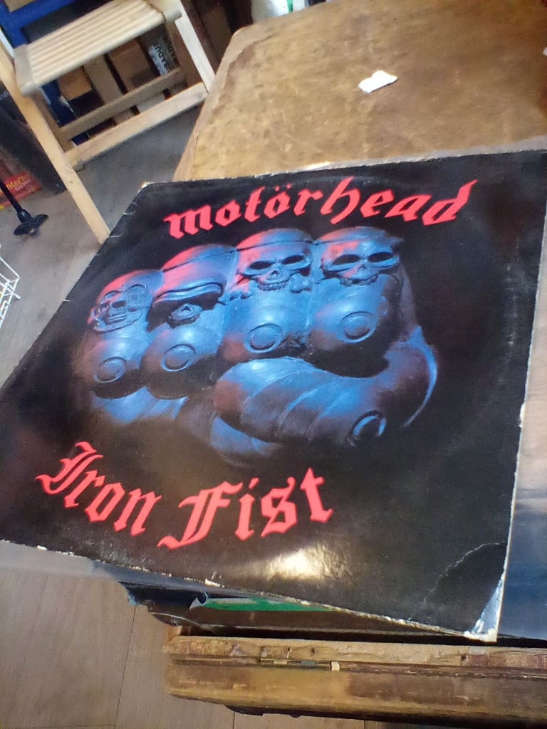 image for MOTORHEAD.IRON FIST.VINYL ALBUM.