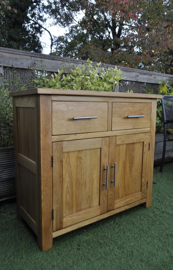 Solid oak sideboard