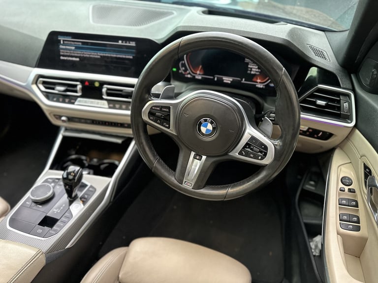 BMW 3 SERIES 2.0 330i M Sport Saloon Black Auto Petrol 2019