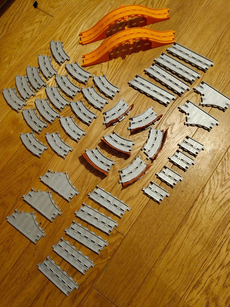 42 Pieces Bundle Thomas the Tank Engine & Friends Take n Play Track Fisher Price