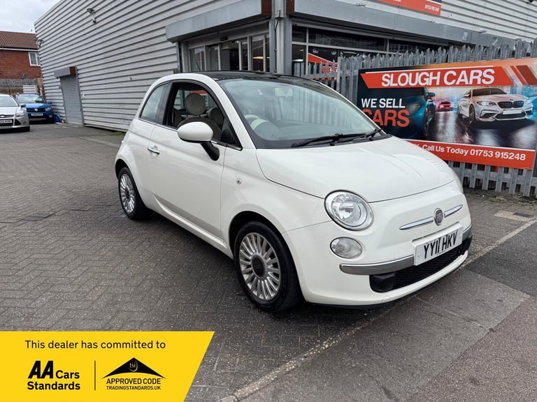 image for 2011 Fiat 500 1.2 Lounge 3dr [Start Stop] HATCHBACK Petrol Manual