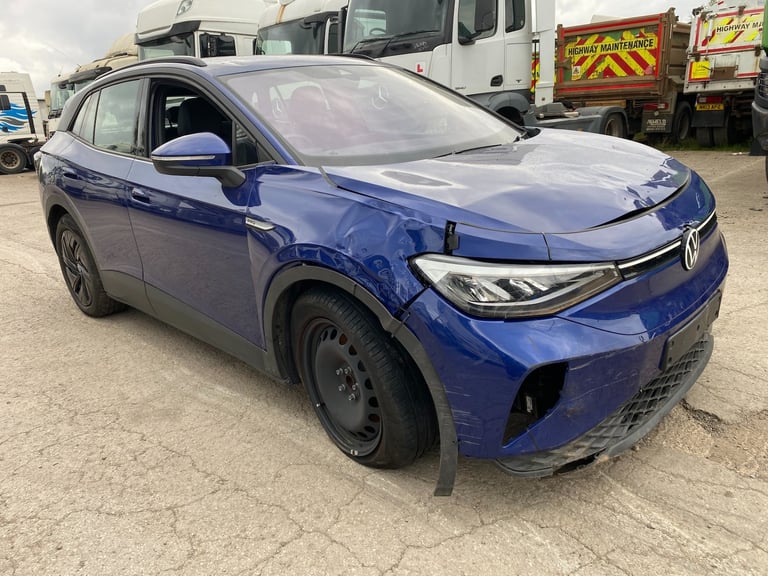 2021 VOLKSWAGEN ID4 LIFE SUV PRO PERFORMANCE ELECTRIC DAMAGED SALVAGE 