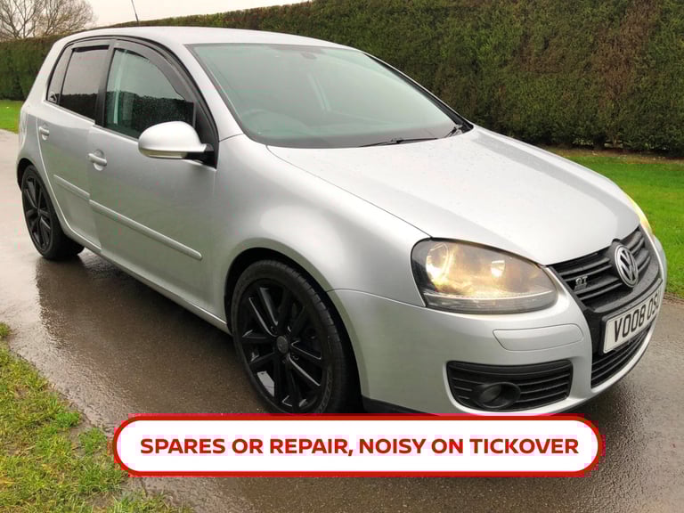 Cheap 2008 Volkswagen Golf 2.0 TDi 140 GT 5dr HATCHBACK Diesel Manual for sale in Polesworth, Warwickshire