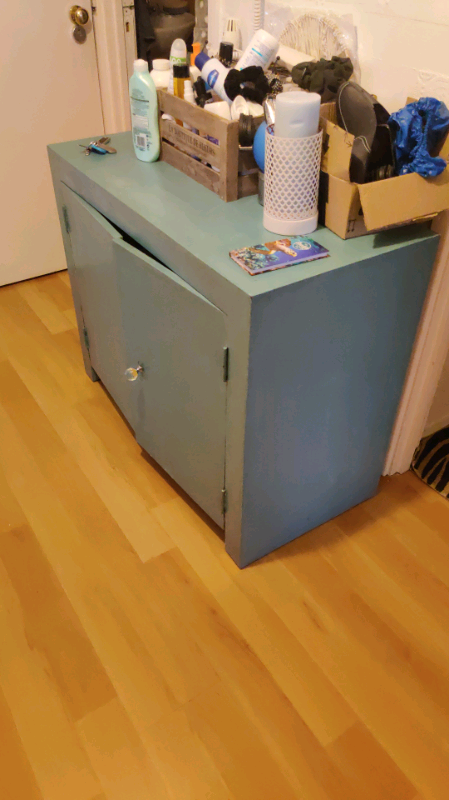 Mango two door cupboard.