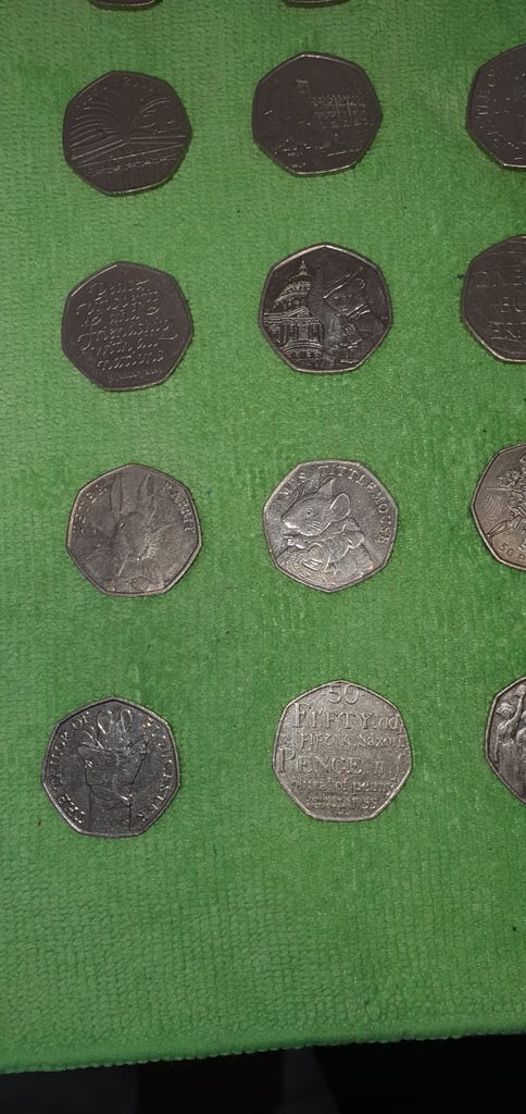 Rare 50p coin