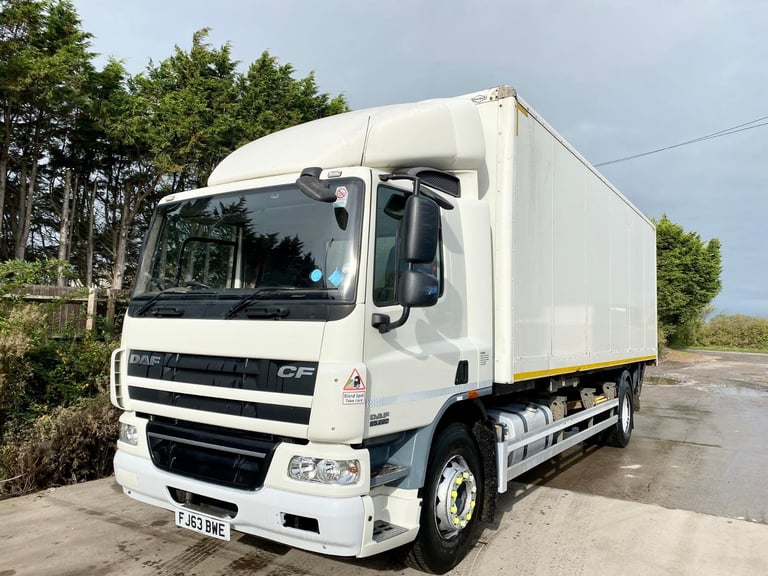 image for 2013 (63) DAF CF65,220 GRP BOX VAN 18 TON AIR-CON TAILLIFT IDEAL SCHOOL SCAFFOLD