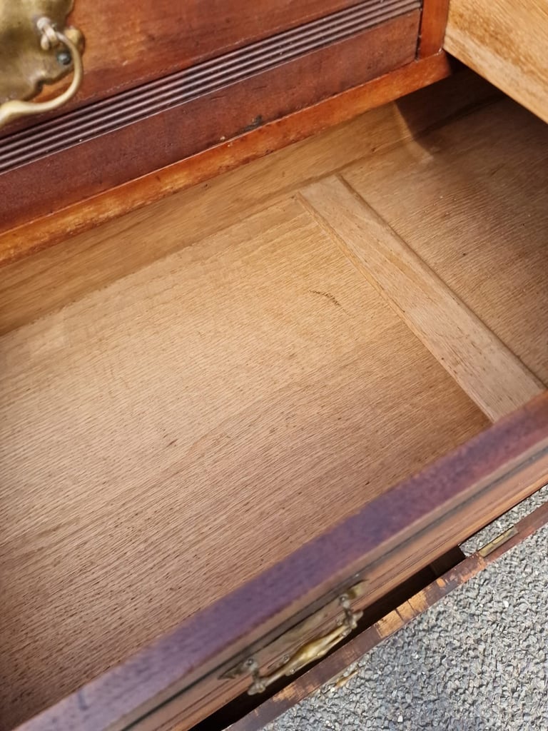 Extra Large Size Super Quality Antique Walnut Chest Of Drawers