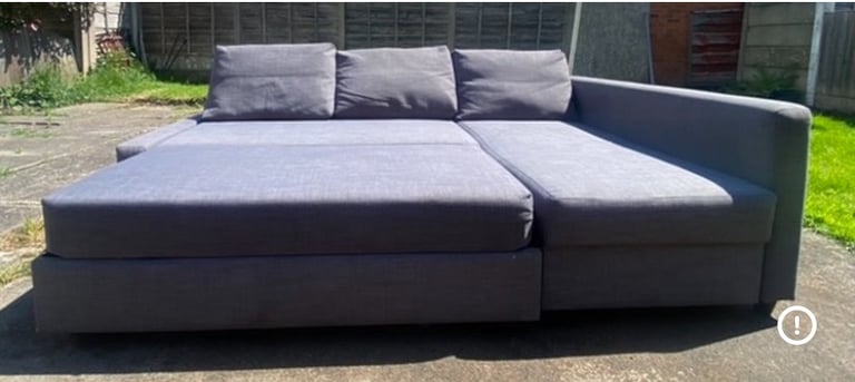 Grey IKEA FRIHETEN Corner Sofa Bed FREE DELIVERY AVAILABLE MCR