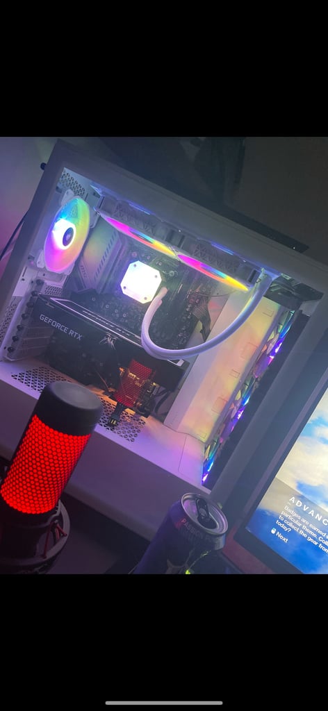 Custom build 3060 gaming pc Corsair Icue water cooler!