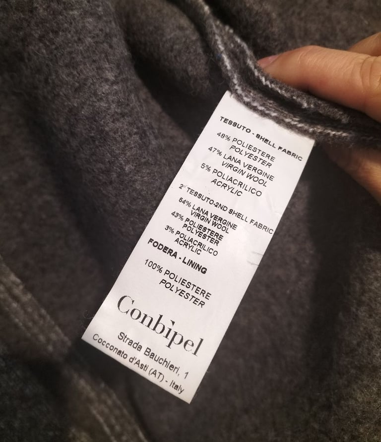 Mens Designer Wool Coat