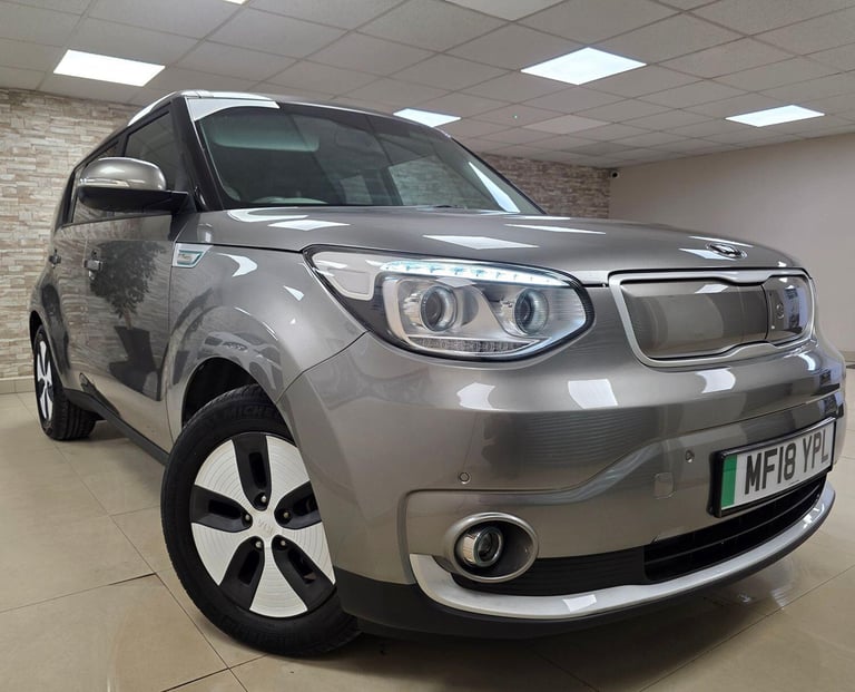 KIA SOUL 30kWh EV Silver Auto Electric 2018 WARRANTY 12 MONTHS MOT