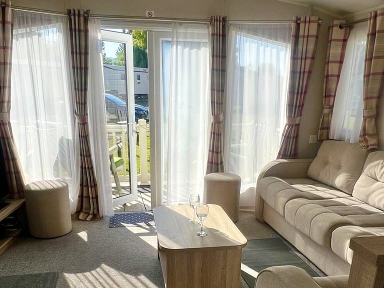 Price drop -3 bed static caravan at Butlins Minehead Resort - Somerset - Willerby Sierra 38' x 12' 