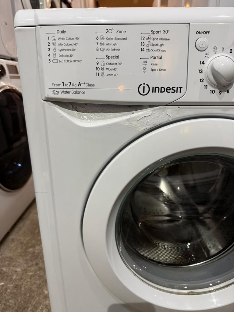 Indesit 7kg Washing Machine With Free Delivery N Warranty 