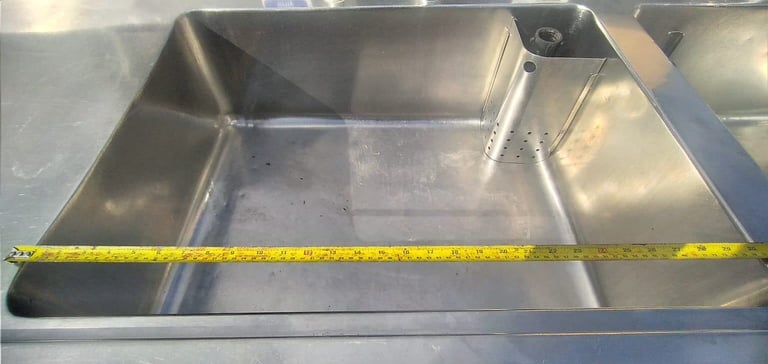 Catering equipment commercial stainless steel single sink restaurant kitchen trailer items 