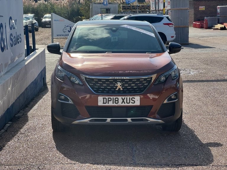 2018 Peugeot 3008 1.6 BlueHDi GT Line SUV 5dr Diesel Manual Euro 6 (s/s) (120 ps) HATCHBACK Diese...