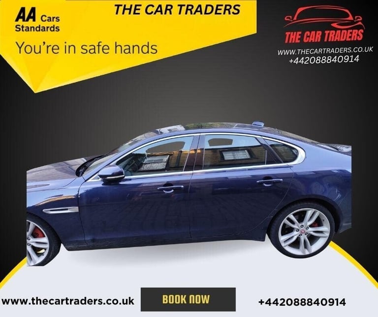 2017 Jaguar XF 3.0d V6 Portfolio 4dr Auto SALOON DIESEL Automatic