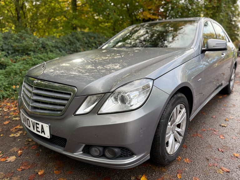 2010 Mercedes-Benz E Class E220 CDI BlueEFFICIENCY SE 4dr Tip Auto SALOON Diesel Automatic