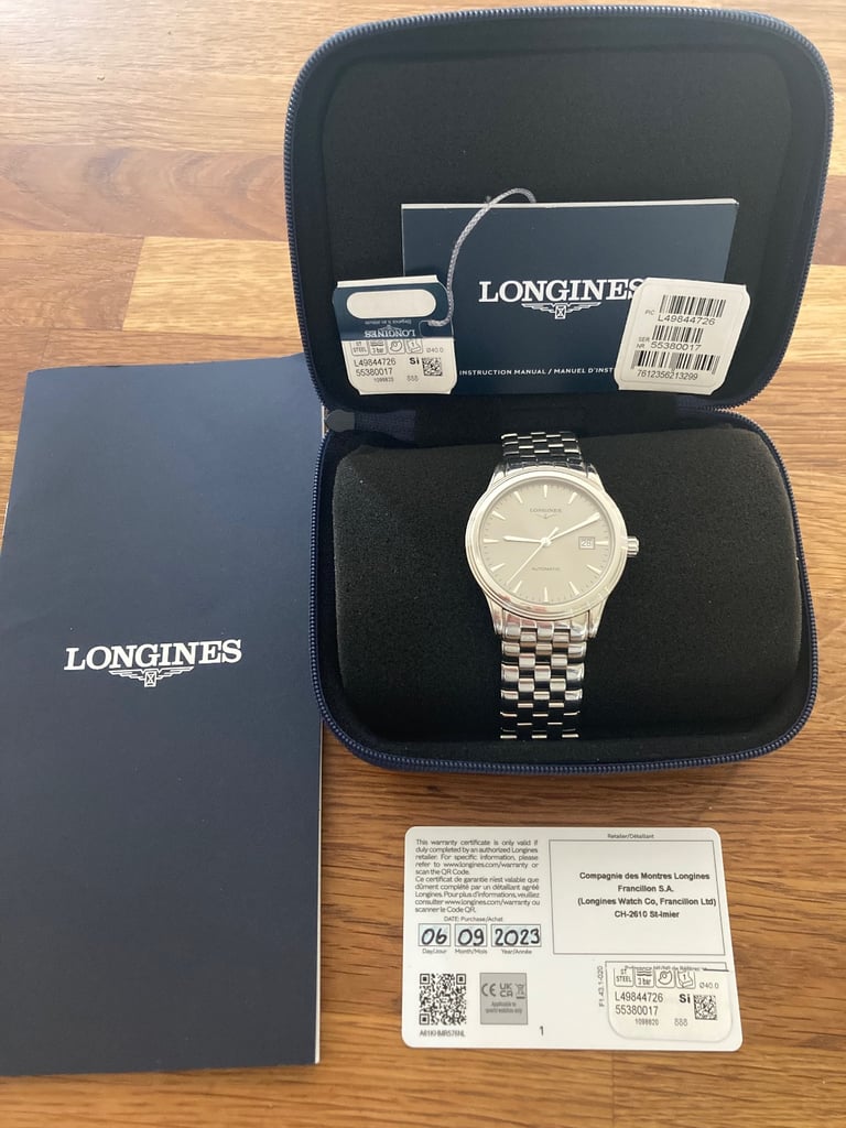 Longines men’s dress watch