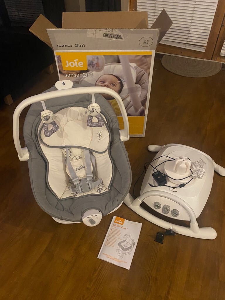 Joie Sansa 2 in 1 electric swing Rocker bouncer 