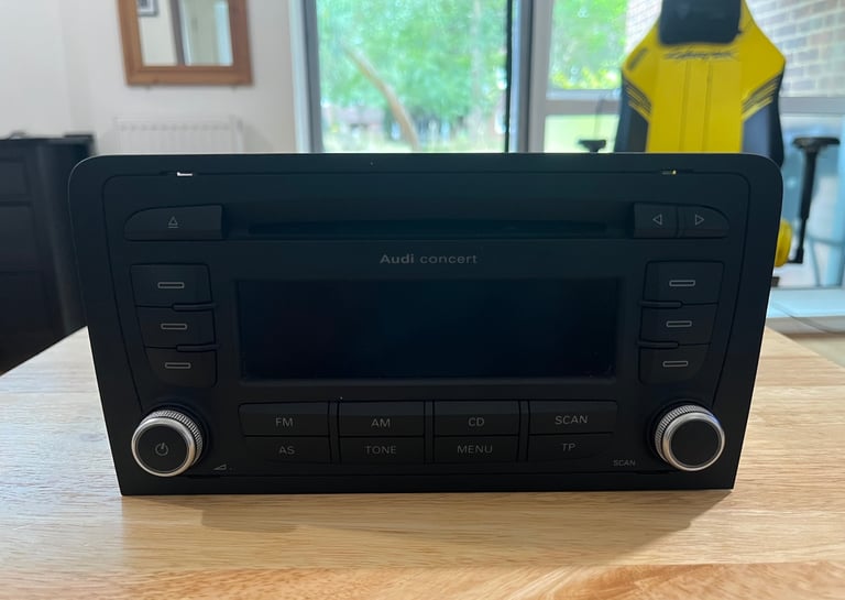 OFFICIAL AUDI A3 2007 1.6 FSI S LINE MK2 3DR BOSCH CAR SETERO CD PLAYER 