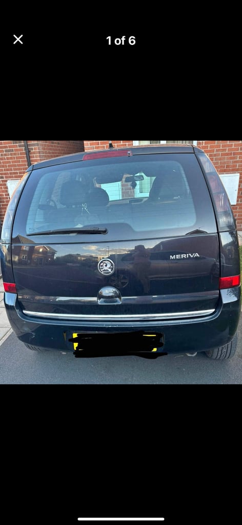 Vauxhall, MERIVA, MPV, 2010, Manual, 1364 (cc), 5 doors