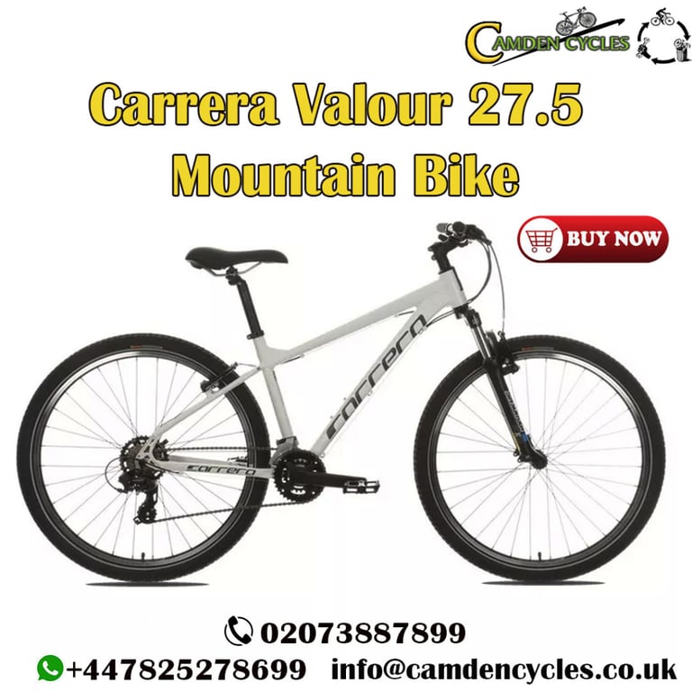 Carrera valour 27.5 discount mountain bike white