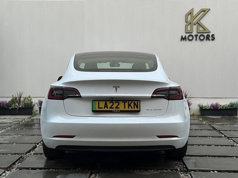 2022 Tesla Model 3 (Dual Motor) Long Range Saloon 4dr Electric Auto 4WDE (346 ps) Saloon Electric...