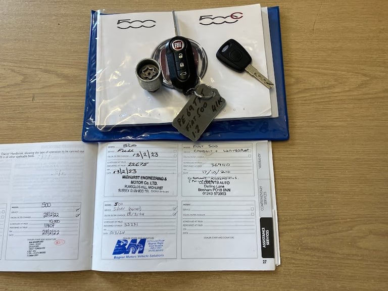 FIAT 500 1.2 1.2 69hp Lounge 2019