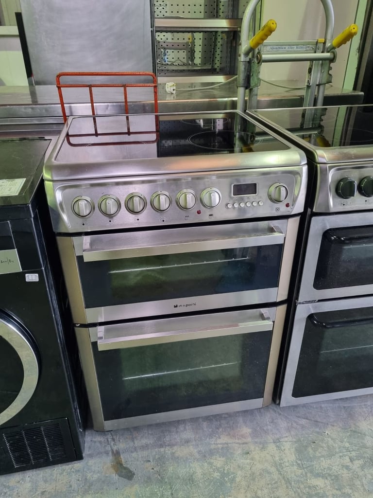 image for Hotpoint 60cm freestanding electric cooker & free delivery warranty