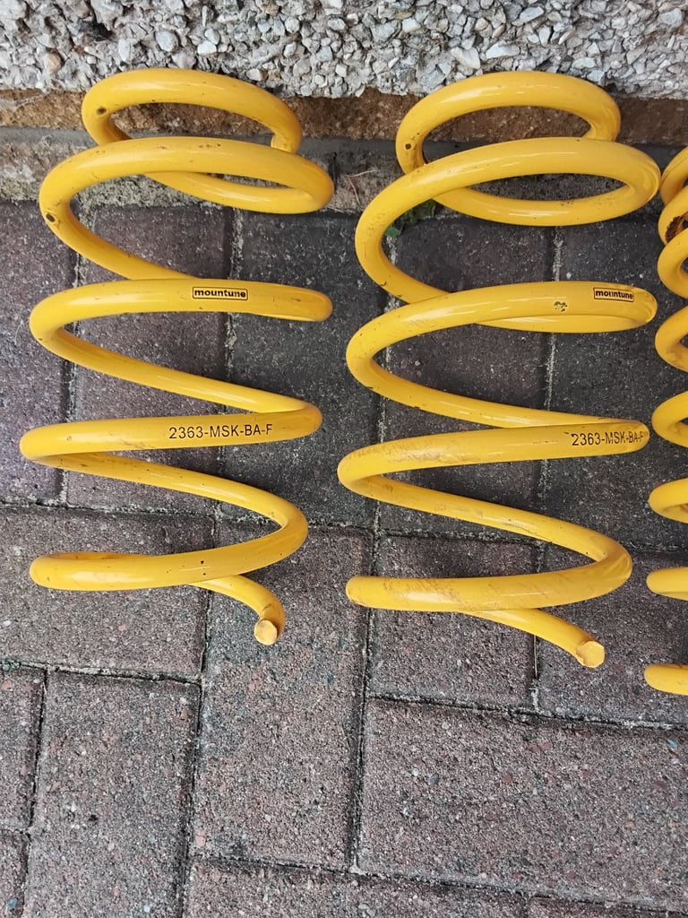 Mountune lowering springs for ford focus mk3.5 