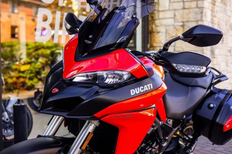Ducati Multistrada BELTS DONE ! PANNIERS ! STUNNING