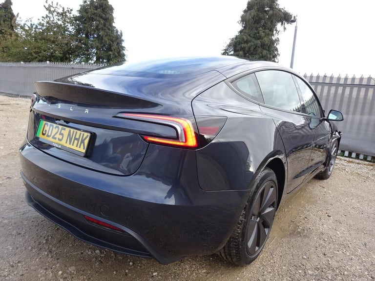 2025 25 REG TESLA MODEL 3 ELECTRIC AUTO DAMAGED REPAIRABLE SALVAGE