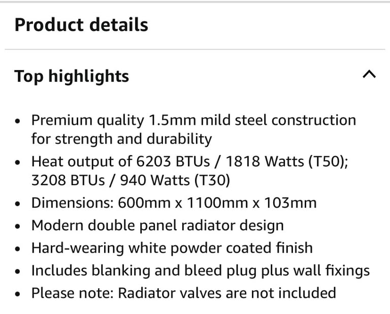 BRAND NEW DOUBLE RADIATOR 