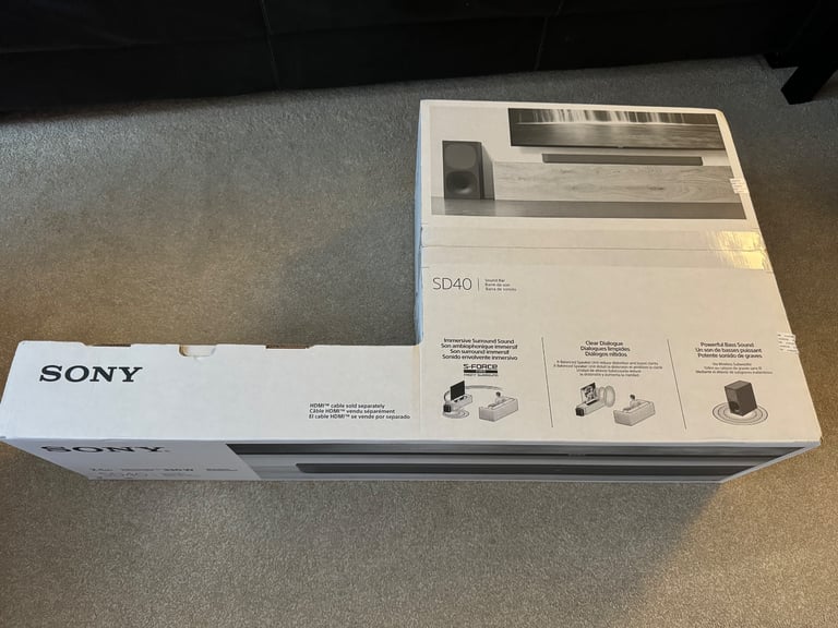 Sony SD-40 Soundbar with Subwoofer