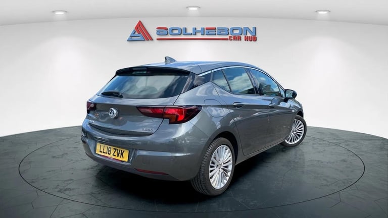 2018 Vauxhall Astra 1.4i Turbo Elite Nav Auto Euro 6 (s/s) 5dr Petrol
